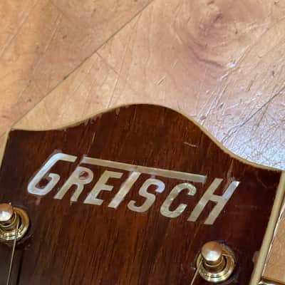 Vintage Gretsch solid spruce top acoustic / electric guitar  Sun valley  60’s  - Natural nitrocellulose image 16