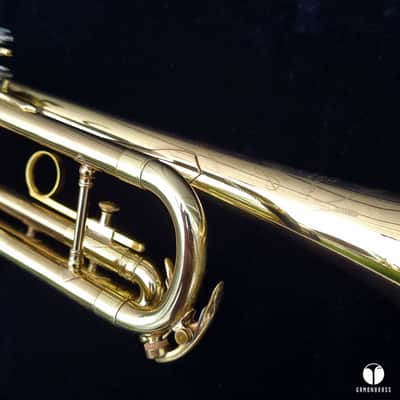 King Symphony DUAL BORE trumpet Sterling leadpipe GAMONBRASS case mouthpiece image 8