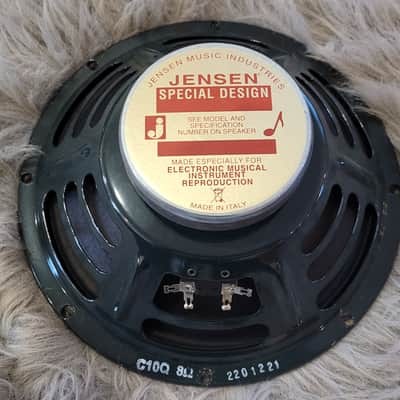 Jensen C10Q Vintage Ceramic 10" 40-Watt 8ohm Guitar Speaker 2010s - Green image 2