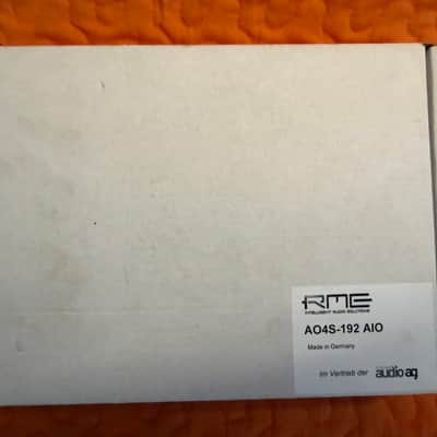 RME AO4S/192 AIO Expansion Board, boxed with CD & accessories Bild 2