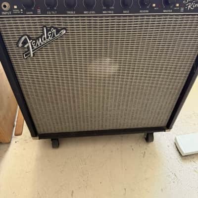 Fender Steel-King 200-Watt 1x15" Solid State Guitar Combo 2004 - 2008 - Black image 1