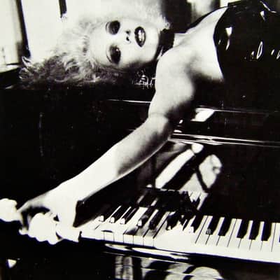 Terry Bozzio's Missing Persons 1983 Yamaha C7 Grand Piano. Polished Ebony image 19