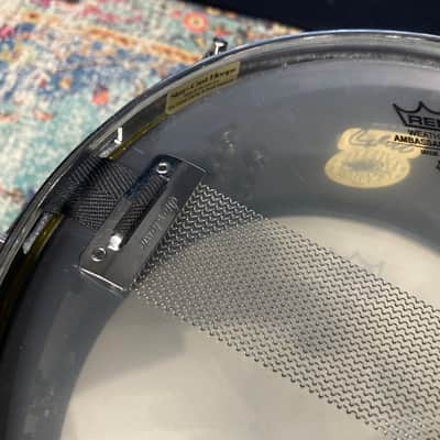 Tama - 5x12" Mike Portnoy Signature MP125 Melody Master Snare Drum - Hammered Flat Black 2000s–early 2010s image 16