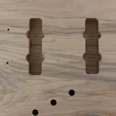 Unfinished Ash Jazz bass guitar body - fits Fender necks J1368 image 2