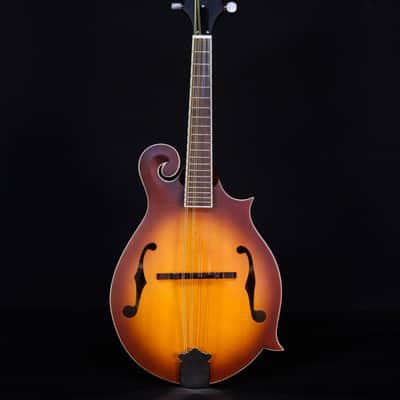 Epiphone F-5 Studio Mandolin with Premium Gig Bag, Vintage Sunburst Satin image 5