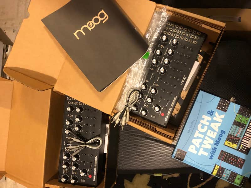 (Pack Of 2 +XTRAS) Moog DFAM OPEN BOX! Semi Modular Eurorack image 1