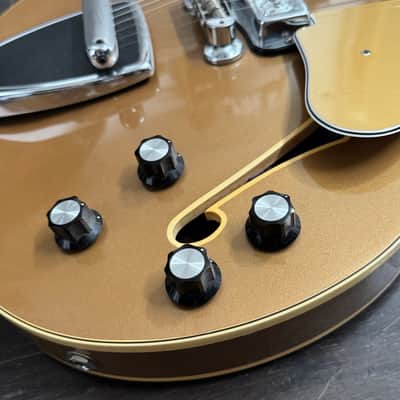 RARE Fender Coronado II 1967 - ORIGINAL Custom Color Firemist Gold image 5