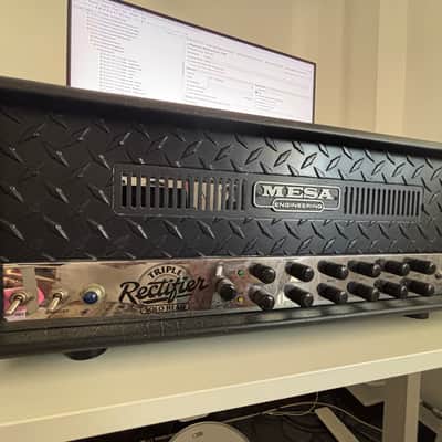 Vintage 1994 Artist Owned Mesa Boogie Triple Rectifier 2 Channel image 3