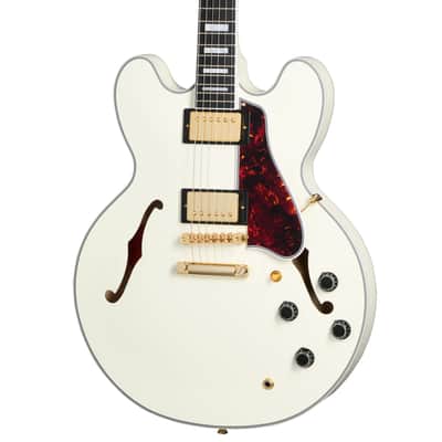 Epiphone 1959 ES-355 (Incl Hard Case) - Classic White w/ Gold Hardware image 1