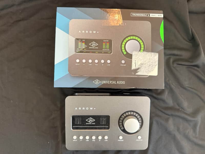 Universal Audio Arrow 2x4 Thunderbolt 3 Interface with Solo DSP Processor 2010s - Gray image 1