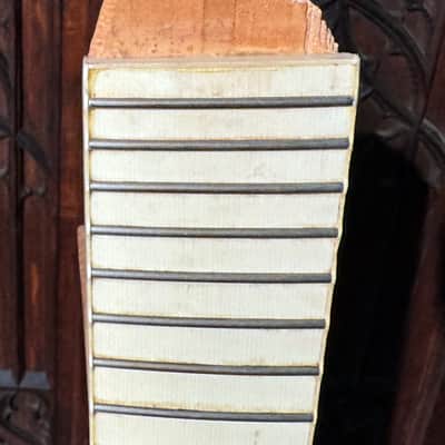 1988 Gibson Explorer guitar neck. NOS. Ivoroid fingerboard and headstock overlay. Custom NAMM guitar unfinished!!! image 6
