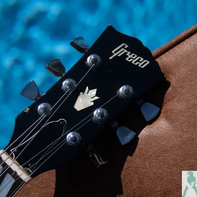 1976 Greco S55 (S50 N60) (ES-175)  - Vintage Sunburst - Made in Japan - Pro Set Up w Perfect Frets/Action/Intonation! - image 5