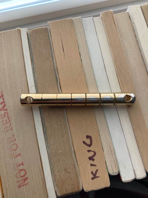 Vintage Gold Gretsch Bar Bridge image 1