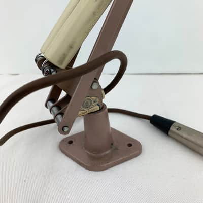 Vintage Metal LUXO Desktop Microphone Stand w/ Articulating Swing Arm & XLR image 6