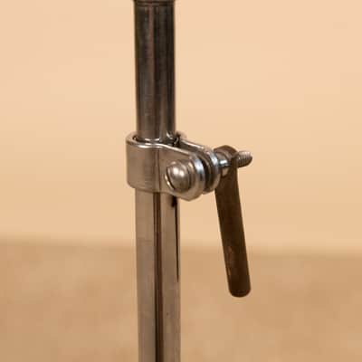 Vintage Duplex Flat Base Button Feet Hi Hat Stand image 3