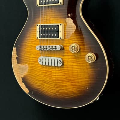Dean - USA - Thoroughbred - Leslie West Signature - Torn and Tattered - #21 - 2023 - Tobacco Burst - Call for Best Price !!! image 3