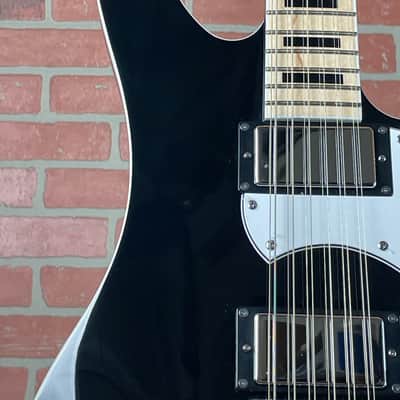 Schecter Stargazer-12-String Electric Guitar - Gloss Black (New-Old Stock) image 3