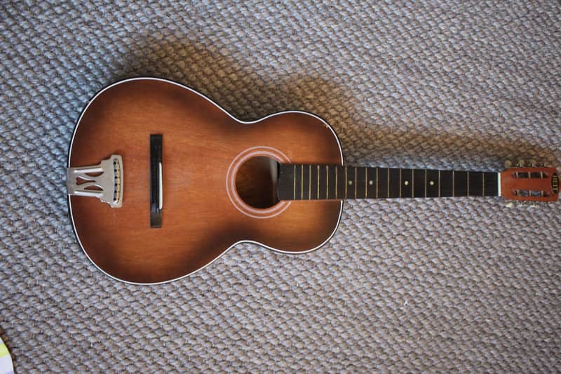 "Heit" Unknown 1960's-1970's Dark Wood Burst image 1