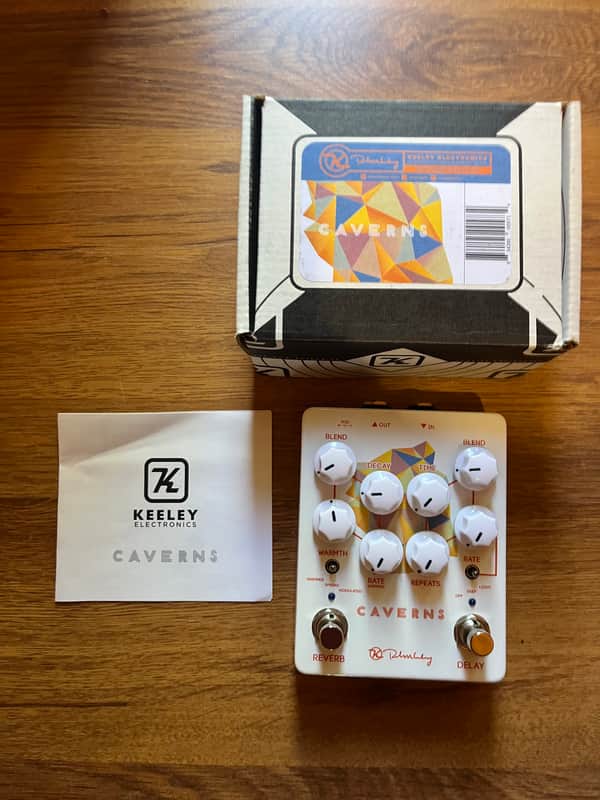 Keeley Caverns Reverb / Delay V2 2017 - Present - White image 1