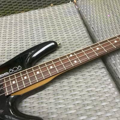 Ibanez 80's  Roadbass 808 Black 4 String Bass RB-808 - Made In Japan image 21