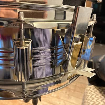 Rare Vintage 70s Shiro 14x5” Steel Snare Drum – 8 Lugs MIJ (Excellent Condition) image 3