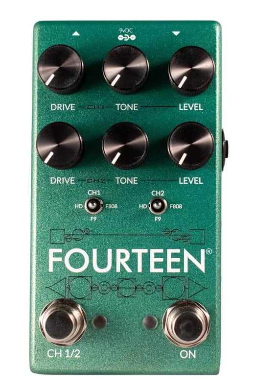 Fortin Amplification Fourteen Dual Boost Overdrive Pedal image 1