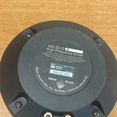 Meyer Sound MS 2010A high frequency  driver image 3