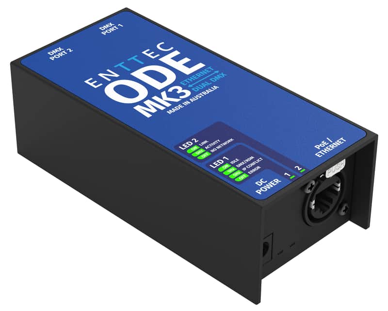 Enttec 70407 Ethernet to DMX Converter image 1