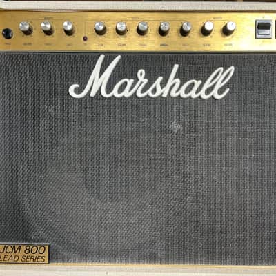 Marshall JCM 800 Lead Series Model 4210 50-Watt Master Volume 1x12" Combo 1980s - Black image 10