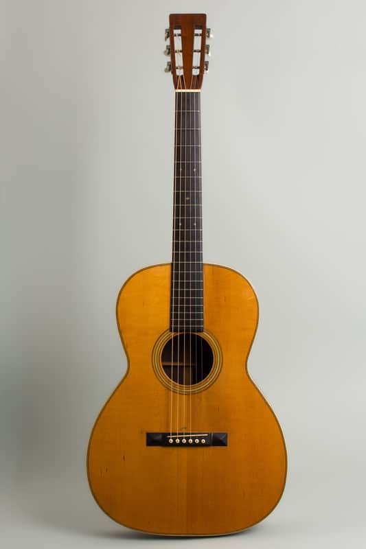 C. F. Martin 000-28 Flat Top Acoustic Guitar (1929), ser. #39331, black hard shell case. image 1