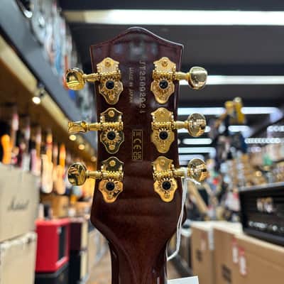 Gretsch G6129TG-59VS Limited-edition Sparkle Jet Electric Guitar Red Sparkle w/Hard Case image 8
