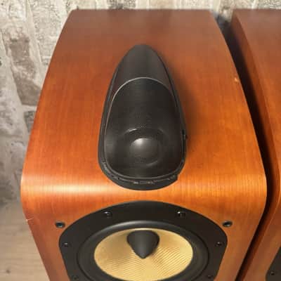 ⭐️Bowers & Wilkins B&W 705 S1⭐️Bookshelf Speakers⭐️Cherry Wood Finish⭐️WORKING image 3