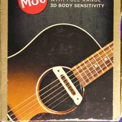 LR Baggs M80 Acoustic Guitar Soundhole Pickup - White image 1