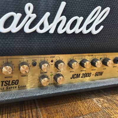 2001 Marshall TSL60 Tube Head w/footswitch image 3