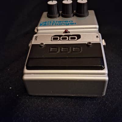 Vintage DOD FX75 Stereo Flanger guitar effects pedal. Made in USA. 1980s image 3