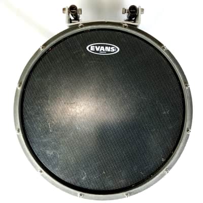 Mapex 12x14" Blue Galaxy Sparkle Quantum Marching Snare Drum Black Hardware EXC image 10