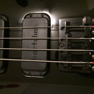 Aria Pro II Integra IGB-85B w/ Bartolini pickups Billy Gould FNM style bass image 3