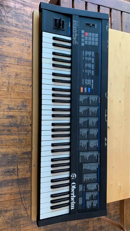 Oberheim Matrix 6 1985 - black image 1
