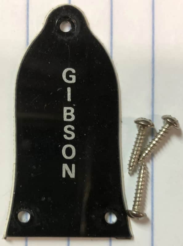2009 Epiphone Les Paul Special II Electric Guitar Truss Rod Cover With Screws image 1