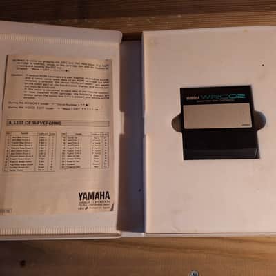 Yamaha RX5 WRC02 Jazz & Fusion ROM Waveform Sample Card image 9