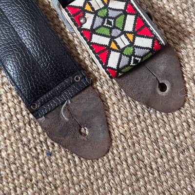 Vintage Ace Stain Glass 60’s Strap Hendrix image 3