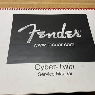 Fender Cyber-Twin Service Manual image 1