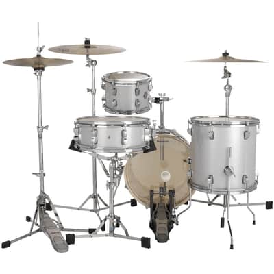 Ludwig LC2797 Breakbeats by Questlove 4-Piece Drum Shell Pack, Silver Sparkle image 3