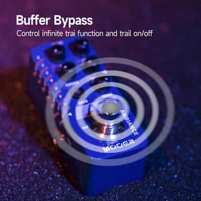 MOOER A7 Reverb Guitar Pedal Ambiance Versatile with 7 Diffrevent Rever Effects And Save Setting Function (Price includes the import duty for US buyer) image 4