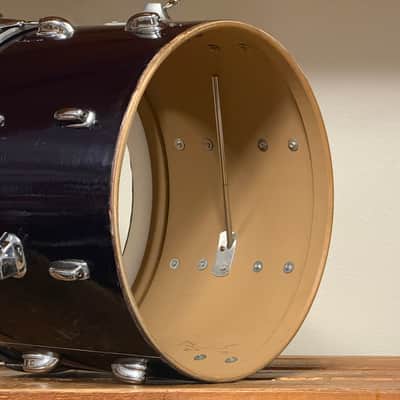 1960's Slingerland 20" Blue Sparkle Bass Drum 14x20 image 10