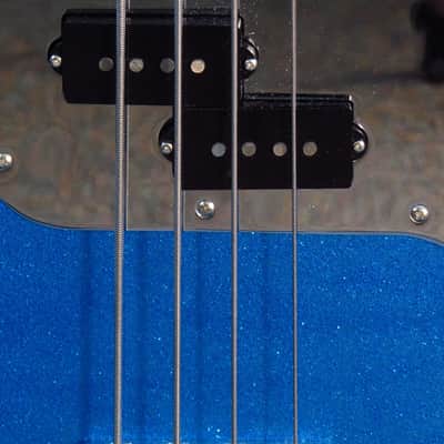 Fender MIJ Steve Harris Precision Bass Royal Blue Metallic - Demo/Clearance! image 7