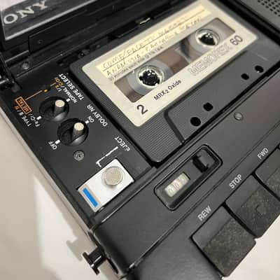 Sony TC-D5M Stereo Cassette Recorder - Professionale - Vintage Cult 1980 - Nero image 2