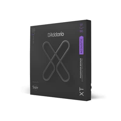 D'Addario EXPPBB190GS GS Mini Acoustic Bass Custom Light .037-.090 Coated Phosphor Bronze Strings image 1