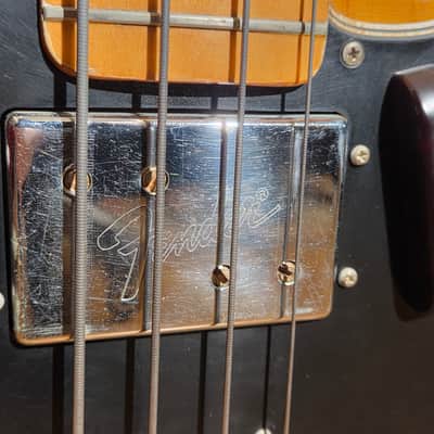 Vintage 1972 Fender Telecaster Bass Maple Fretboard Natural image 6
