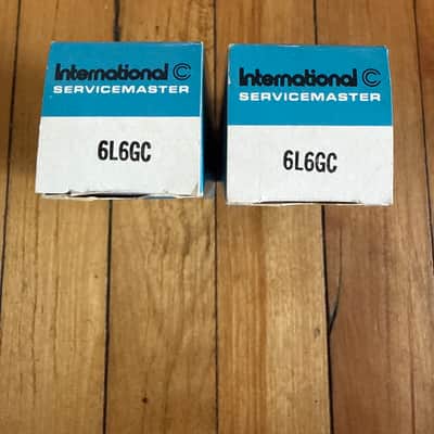 International/ Servicemaster 6L6GC matched pair NOS/NIB made in USSR image 2